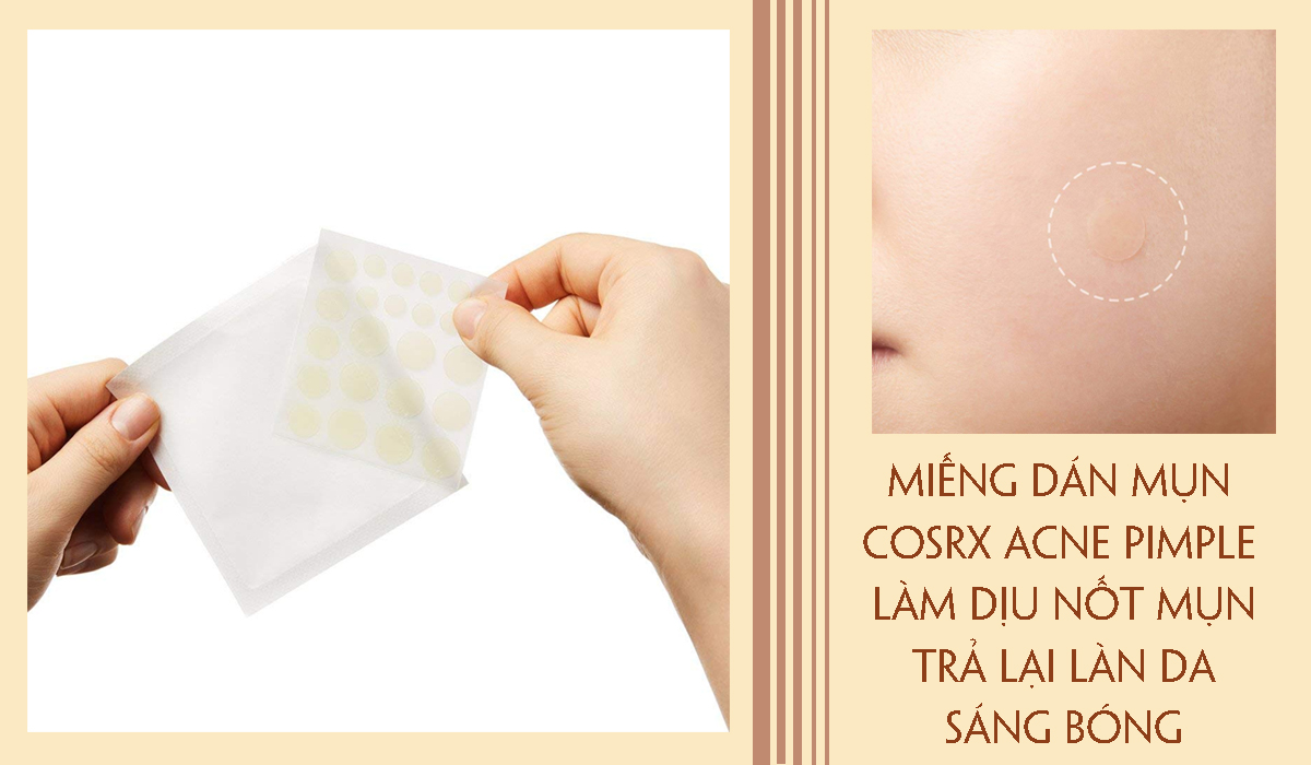 Miếng dán mụn Cosrx Acne Pimple Master Patch Đỏ, Đen