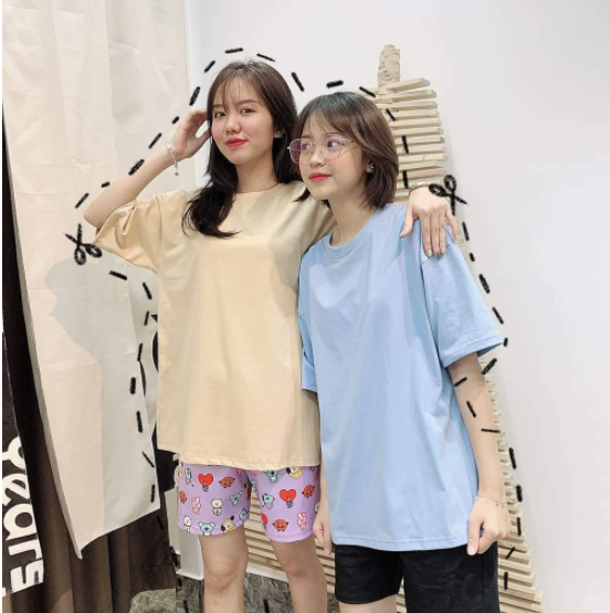 ÁO THUN TRƠN OVERSIZE ĐỦ MÀU UNISEX (16 Màu)
