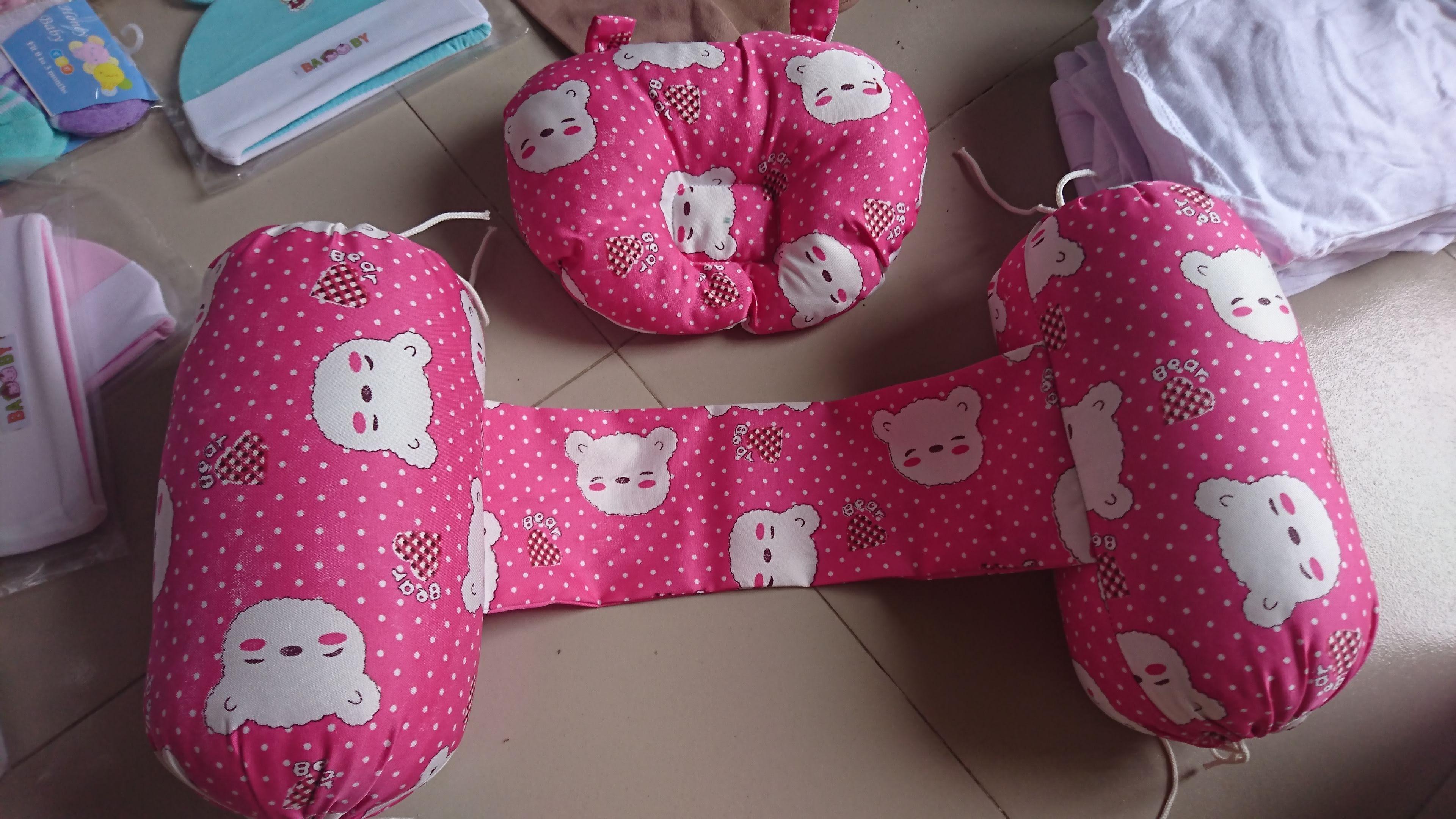 Bộ gối chặn cho bé sơ sinh