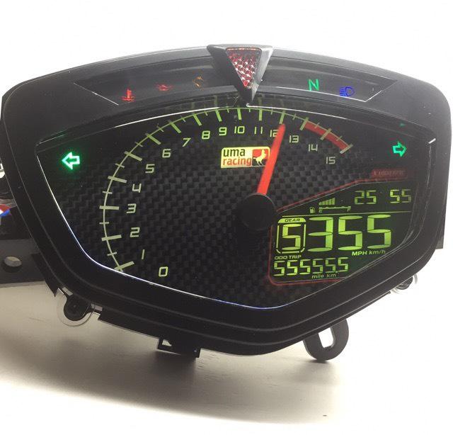 Đồng hồ uma racing koso 1-1 cho sirius/ exciter 2006-2010