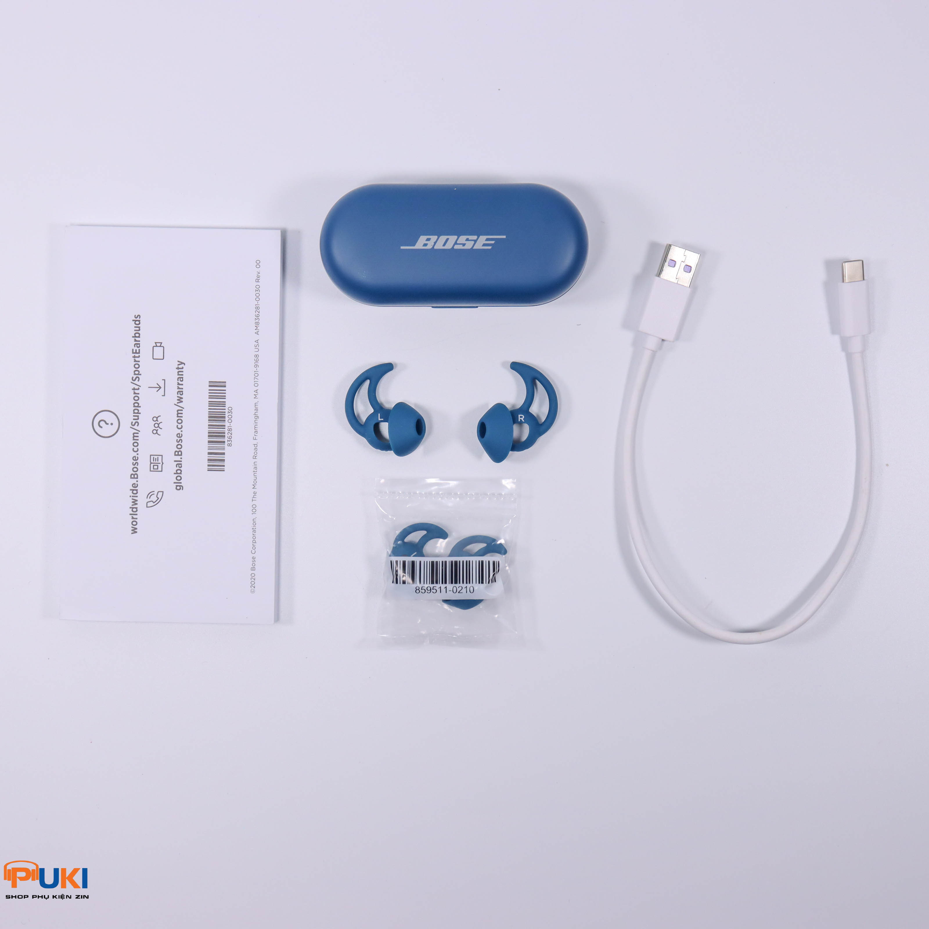 Tai nghe bluetooth true-wireless bose sport earbuds - puki shop