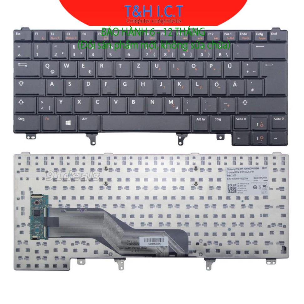 Bàn phím laptop dell latitude e5420 e5430 e6220 e6230 e6320 e6330 e6420 e6430 e6440 xt3 – e6420 - bh 6-12t