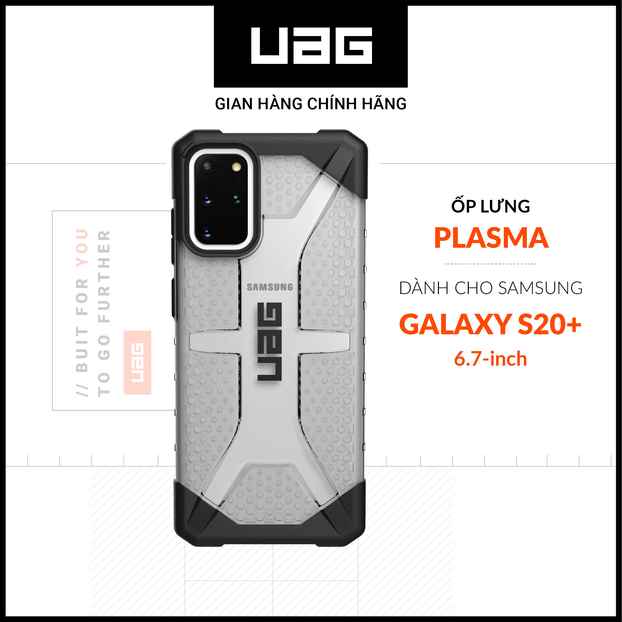 Ốp lưng UAG Plasma cho Samsung Galaxy S20 Plus