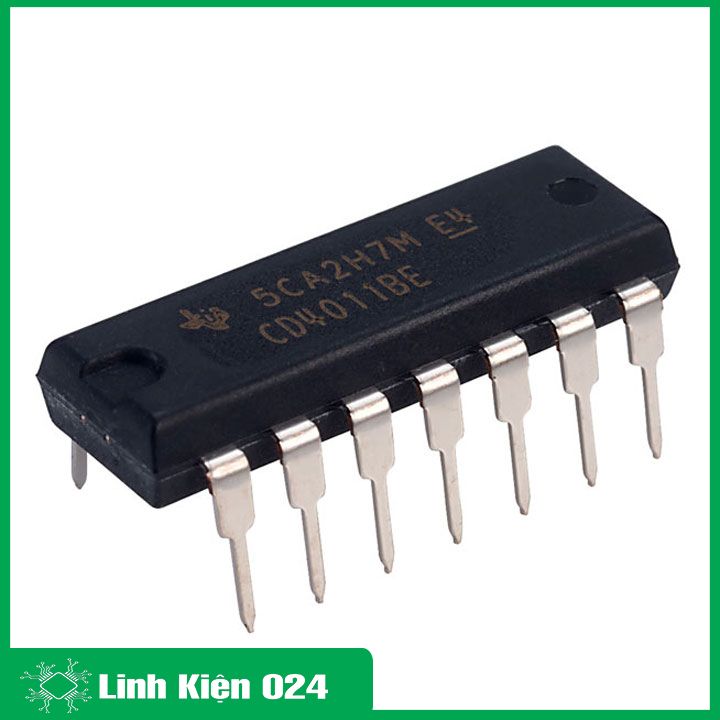 IC CD4011 SOP14/DIP14 - CMOS 4 cổng NAND