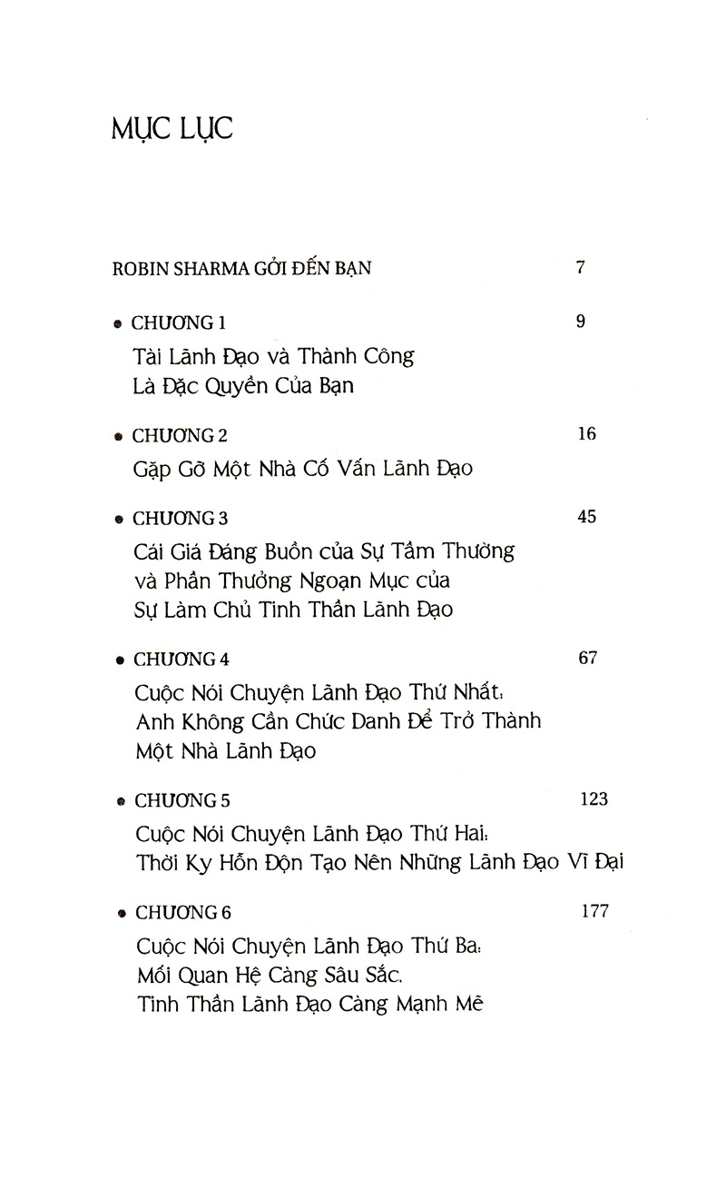Sách - Nhà Lãnh Đạo Không Chức Danh - Robin Sharma (NXBT)
