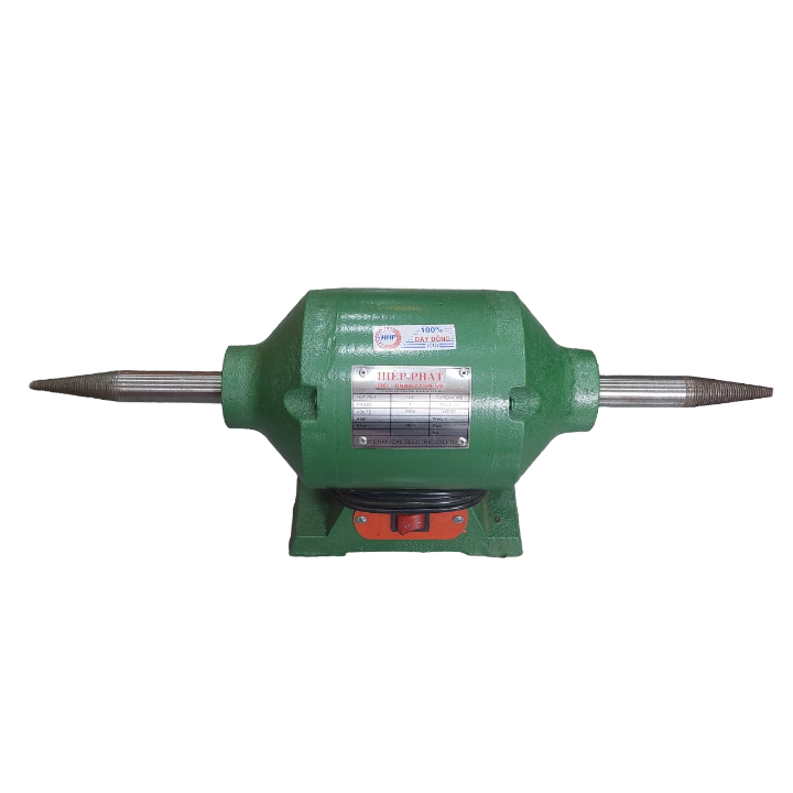 Máy đánh bóng 2 đầu cốt nhọn 1hp motor dây đồng