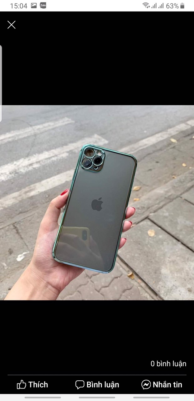 [Lấy mã miễn phí vận chuyển] Ốp iphone lưng nhám chính hãng KST Dành Cho Các Dòng Iphone 11/11pro/11promax