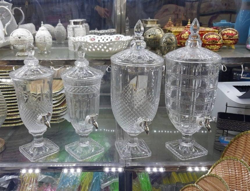 Bình Thủy Tinh Có Vòi 5 Lít