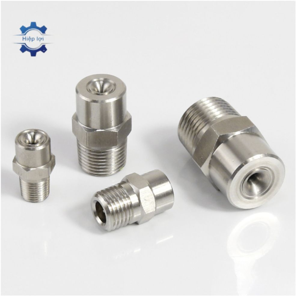 Béc Inox Phun Hình Nón - Tạo Sương Mịn, Chống Gỉ Sét, Phun Đều, Tiết Kiệm Nước