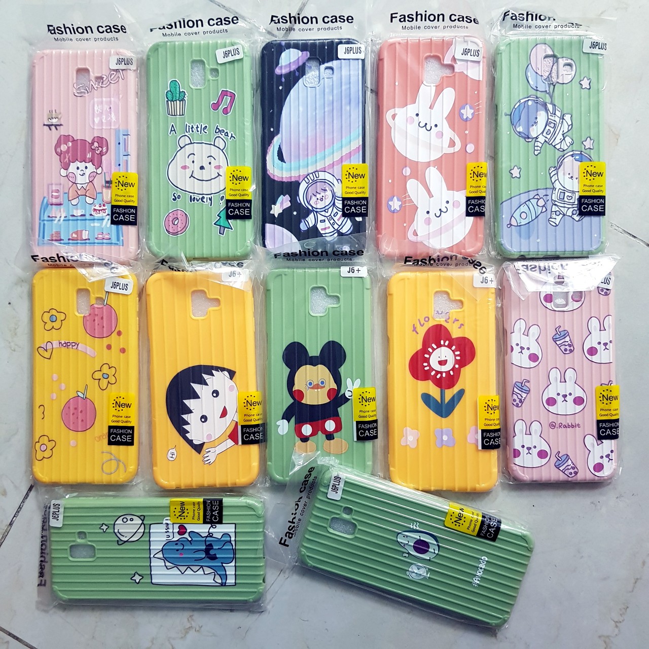 [Nhiều mẫu] ốp Lưng dẻo cute Cho Sam Sung J6 Plus Samsung Galaxy J6 Plus (J6+)