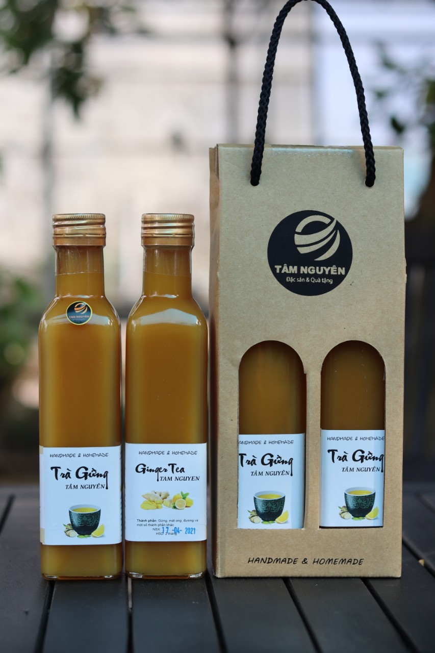 TRÀ GỪNG TÂM NGUYÊN (siro gừng/ tinh chất gừng tươi) 250ml
