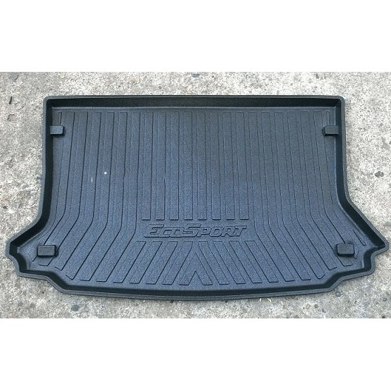 Lót Cốp Nhựa Xe Ford Ecosport 2014 2015 2016 2017 Chất Liệu Nhựa Dẻo Cao Cấp Chống Thấm Nước, Không Mùi, Có Độ Bền Cao, Dễ Dàng Vệ Sinh Lau Rửa