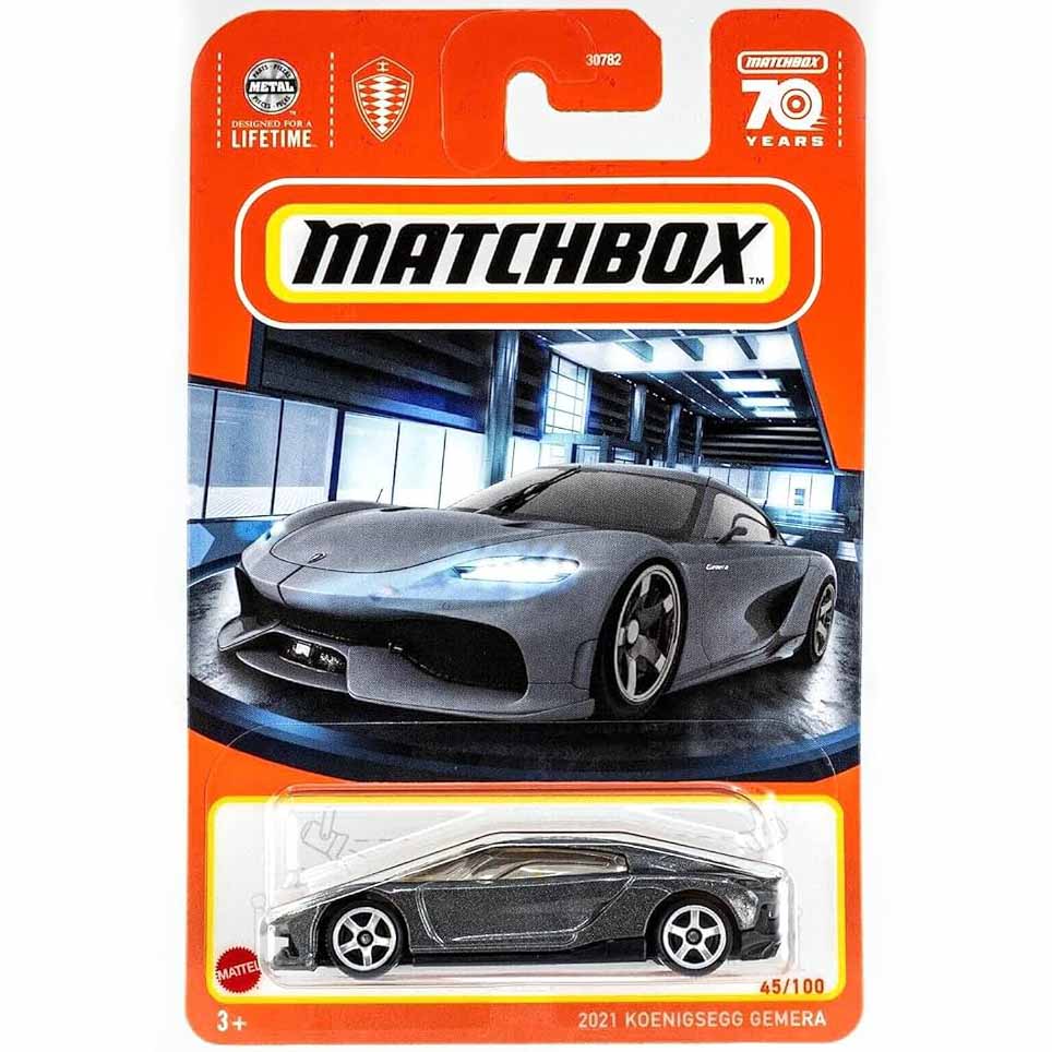 Xe mô hình Matchbox 2021 KOENIGSEGG GEMERA
