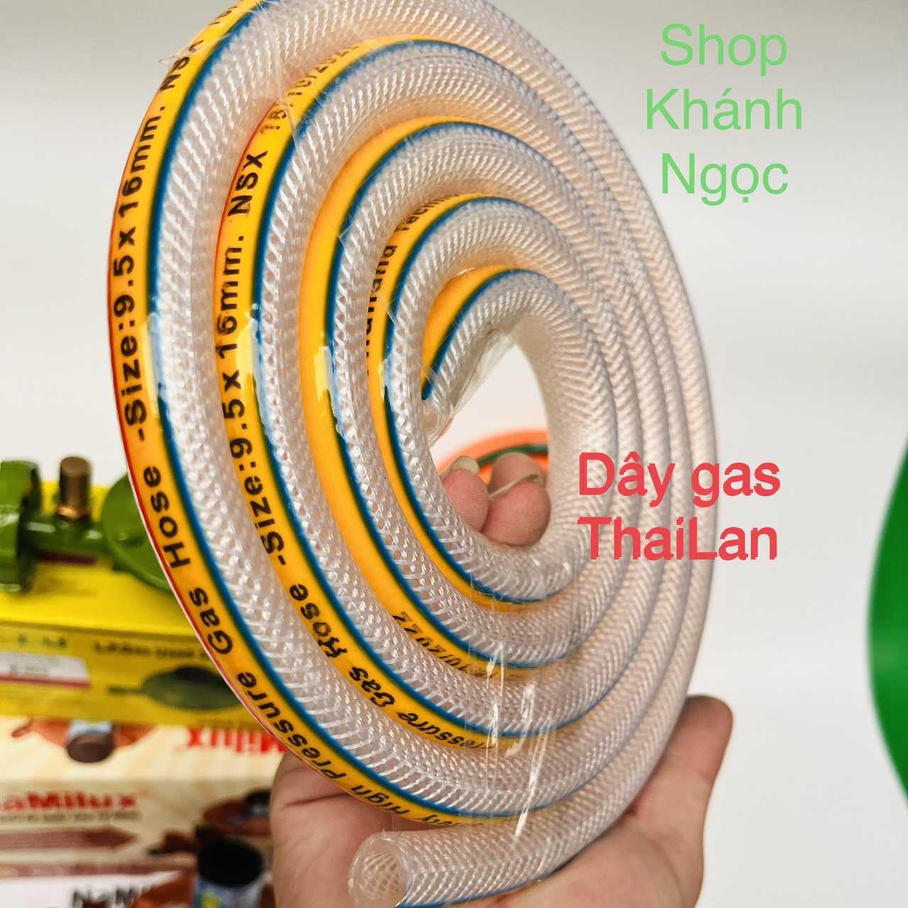 1.5m gas wire + goat collar-anti-mouse zinc core wire, 3-layer gas wire, industrial gas wire
