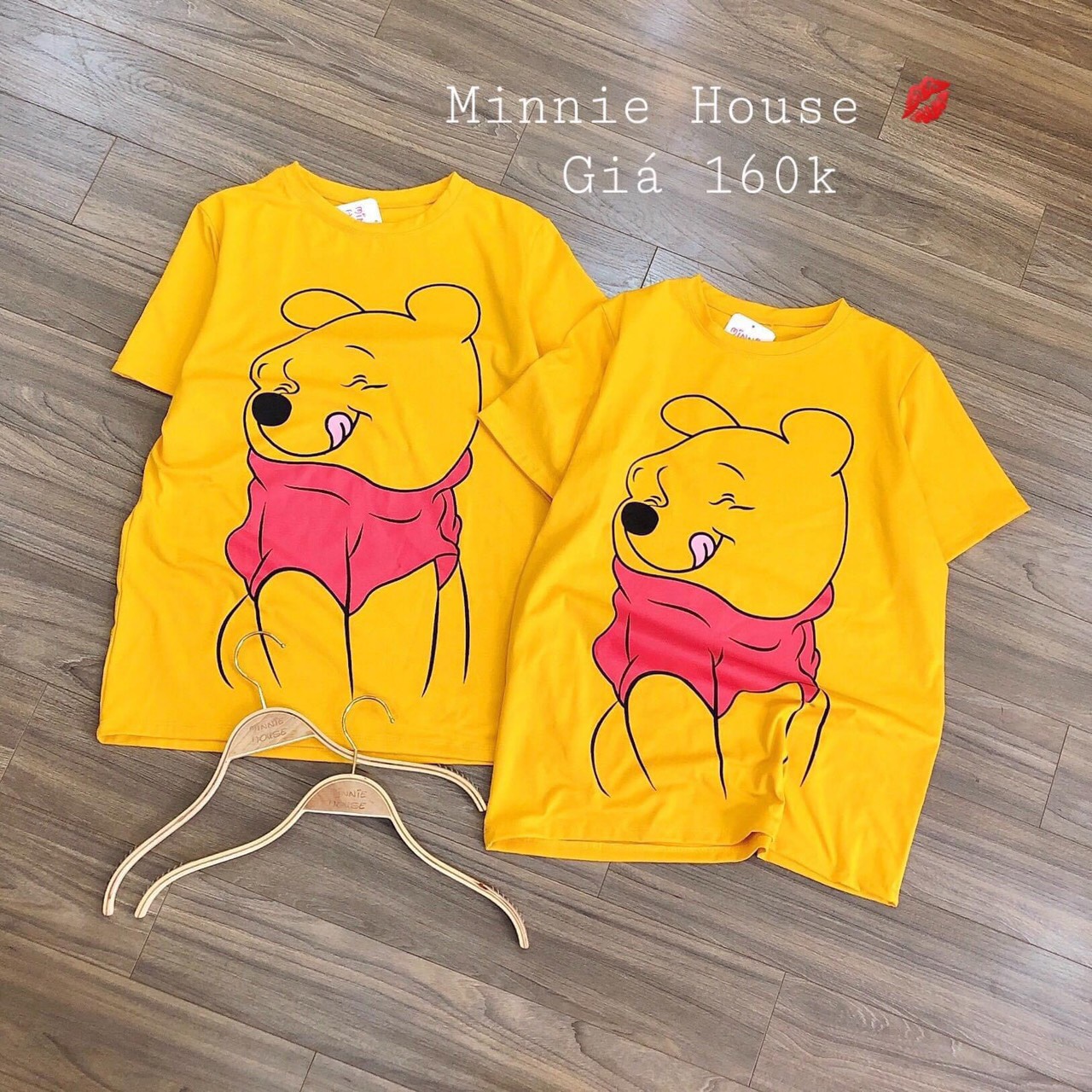 Áo thun Form rộng in hình gấu POOL xinh xắn TTSLA0108