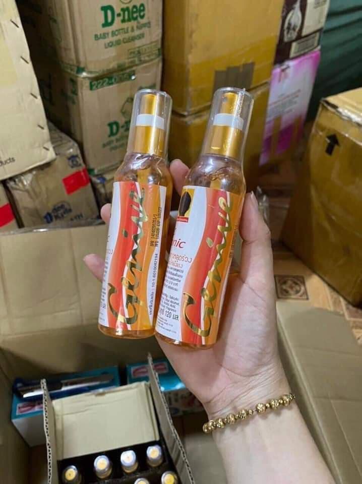 Xịt Mọc Tóc, Hói Đầu GENIVE HAIR TONIC Thái Lan