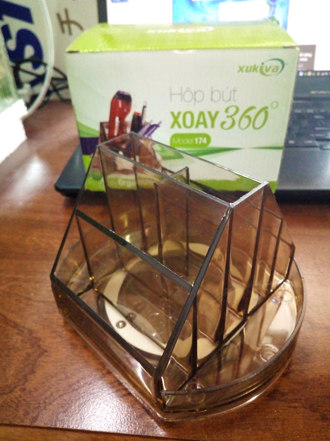 Khay cắm bút xukiva no.174 - xoay