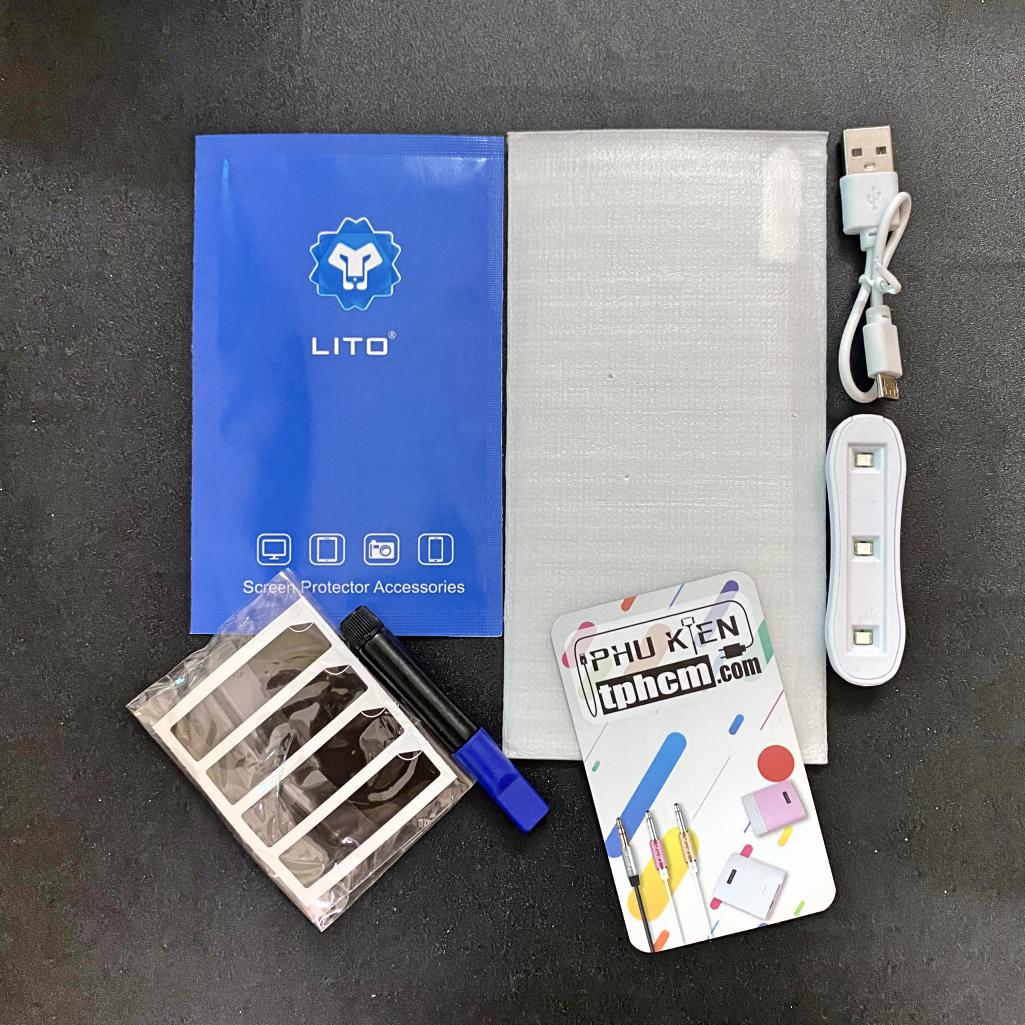 Dán Cường Lực UV Full Màn Hình Hiệu Lito Samsung Note 8 - Note 9