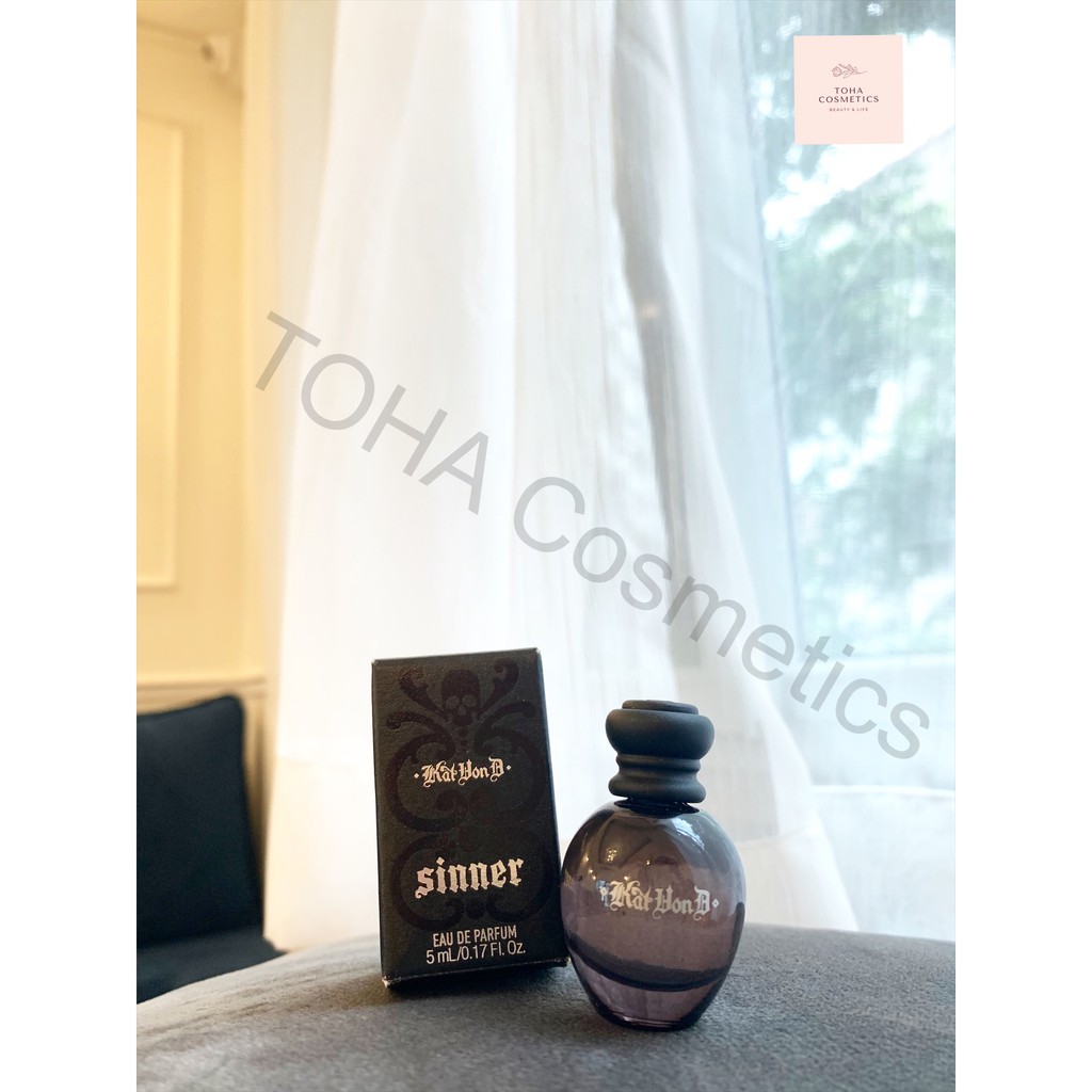 [Mini 5ml] (Hàng Sephora) Nước Hoa Nữ Kat Von D Sinner Edp 5ml