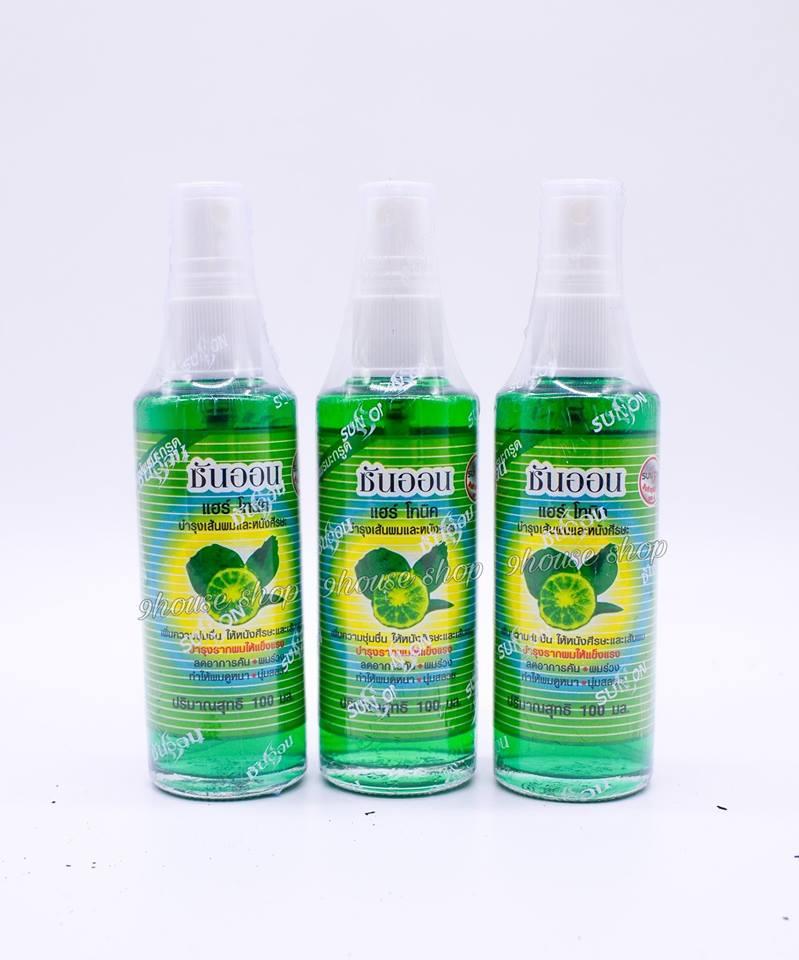 Xịt Mọc Tóc Tinh Dầu Bưởi Sun On Thái Lan 100mL