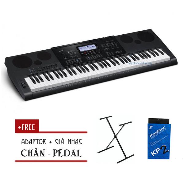 [Có video] Đàn Organ Casio WK7600 tặng Chân + Pedal  + Thẻ nhớ SD Card( WK-7600 ) - HappyLive Shop
