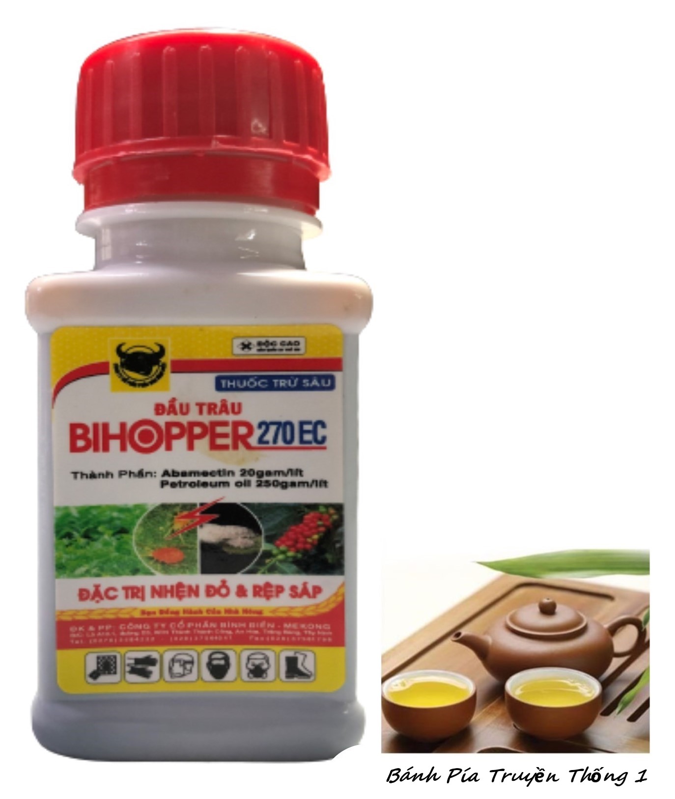 Chế phẩm Sinh học trừ Rệp sáp, Nhện đỏ BiHopper - #016B# 50ml