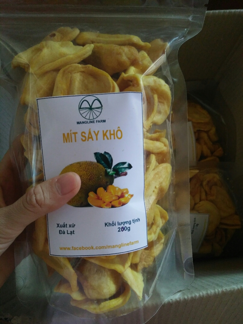 Mít sấy giòn nguyên cánh 500g