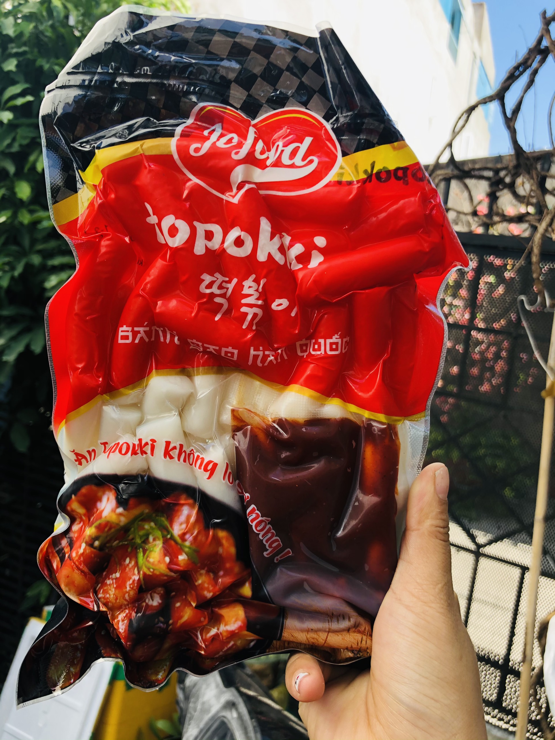 1kg bánh gạo Hàn Quốc Xanh
