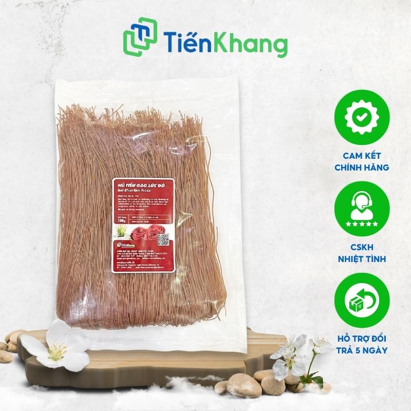 Hủ Tiếu Gạo Lứt Đỏ - Bịch (500gram)