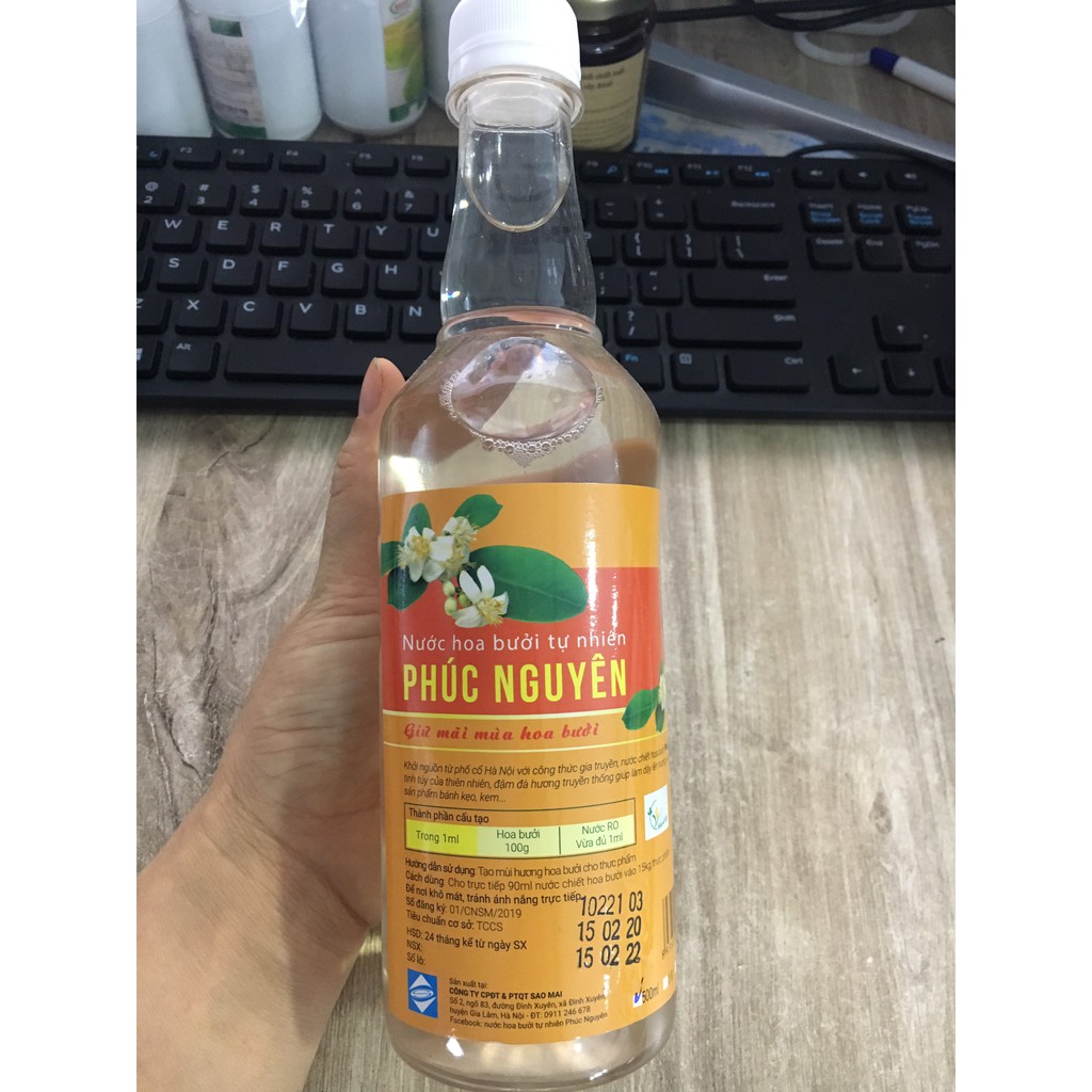 Nước hoa bưởi phúc nguyên 500ml