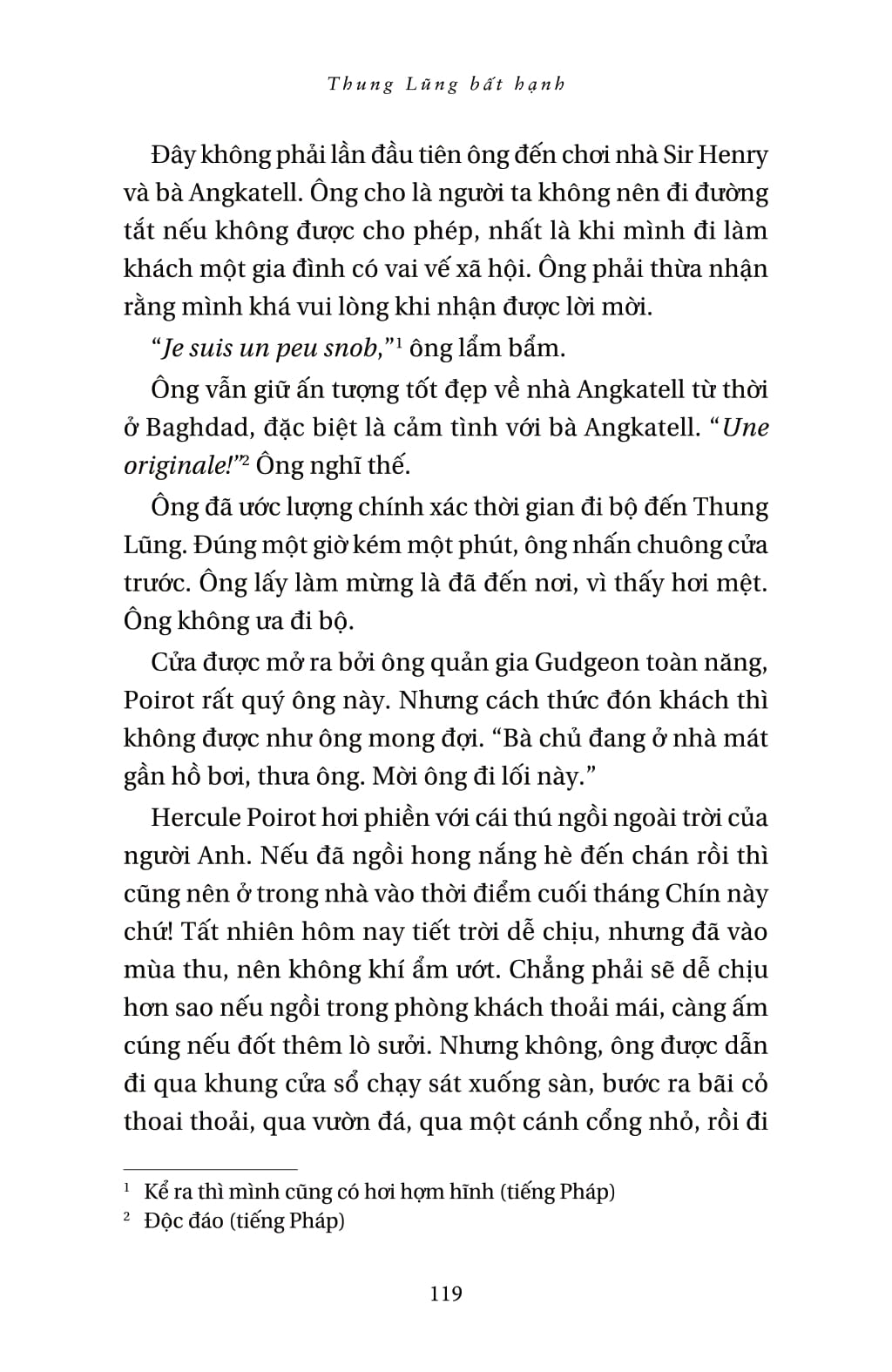 Thung Lũng Bất Hạnh - The Hollow (Agatha Christie)