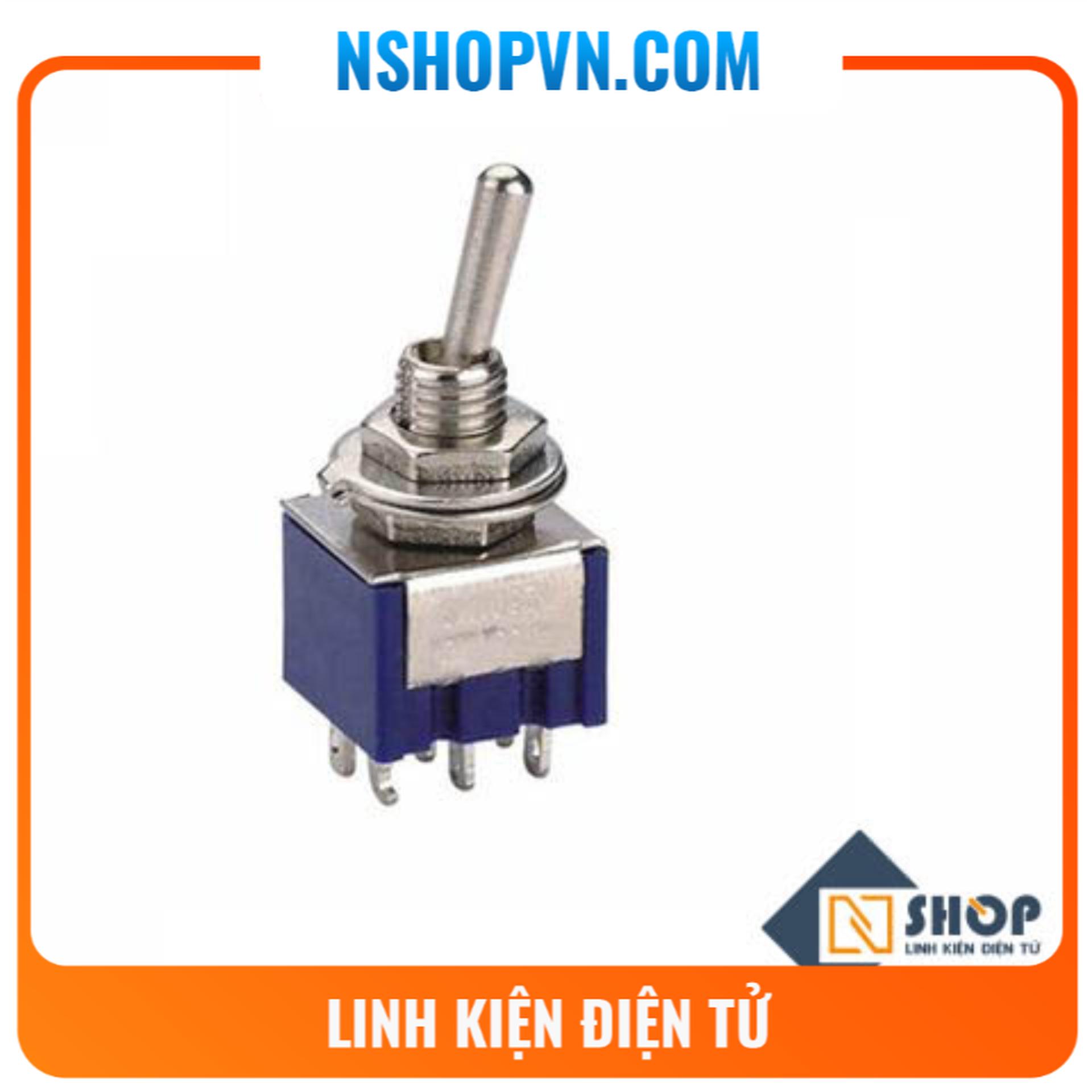 2 Công tắc gạt 6 chân 6A ( 3 trạng trái )