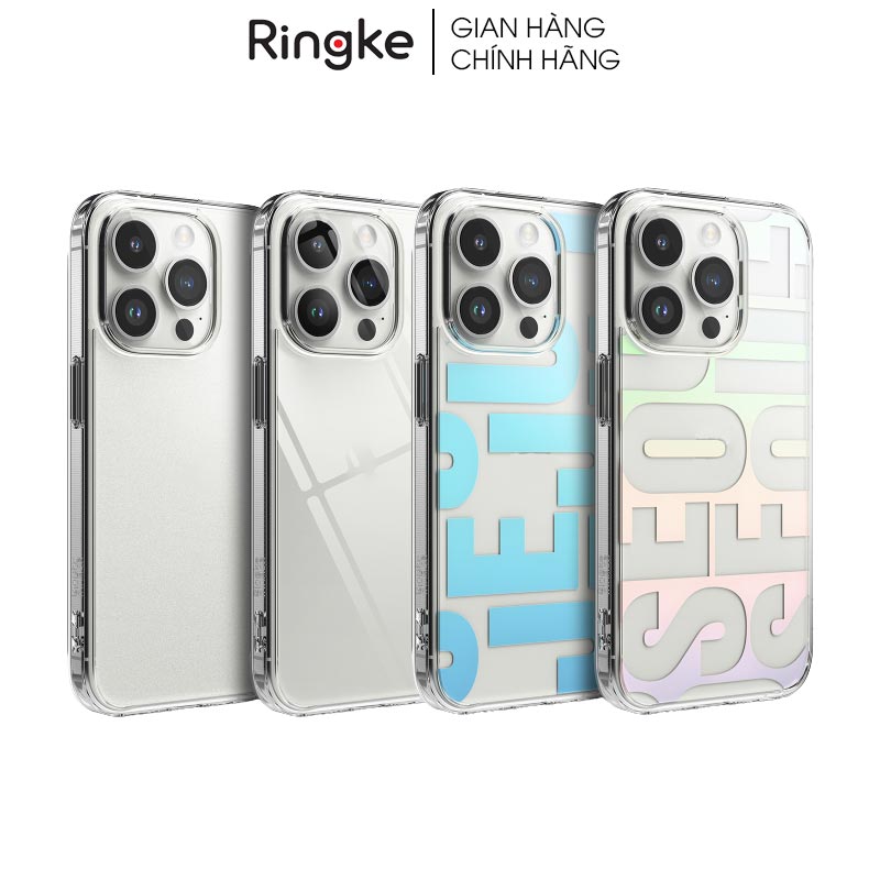 Ốp lưng iPhone 15 Pro Max/15 Pro/15 Plus/15 RINGKE Fusion