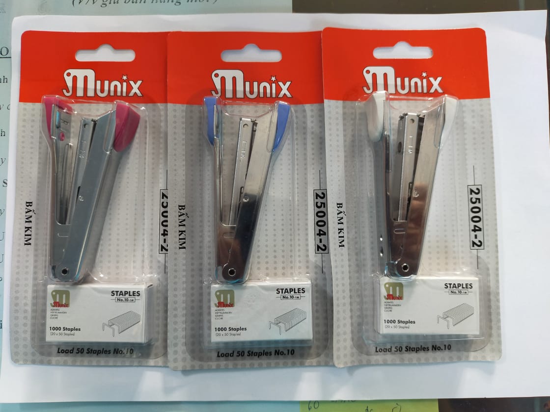 Máy bấm kim ấn độ số 10 munix 25004-2