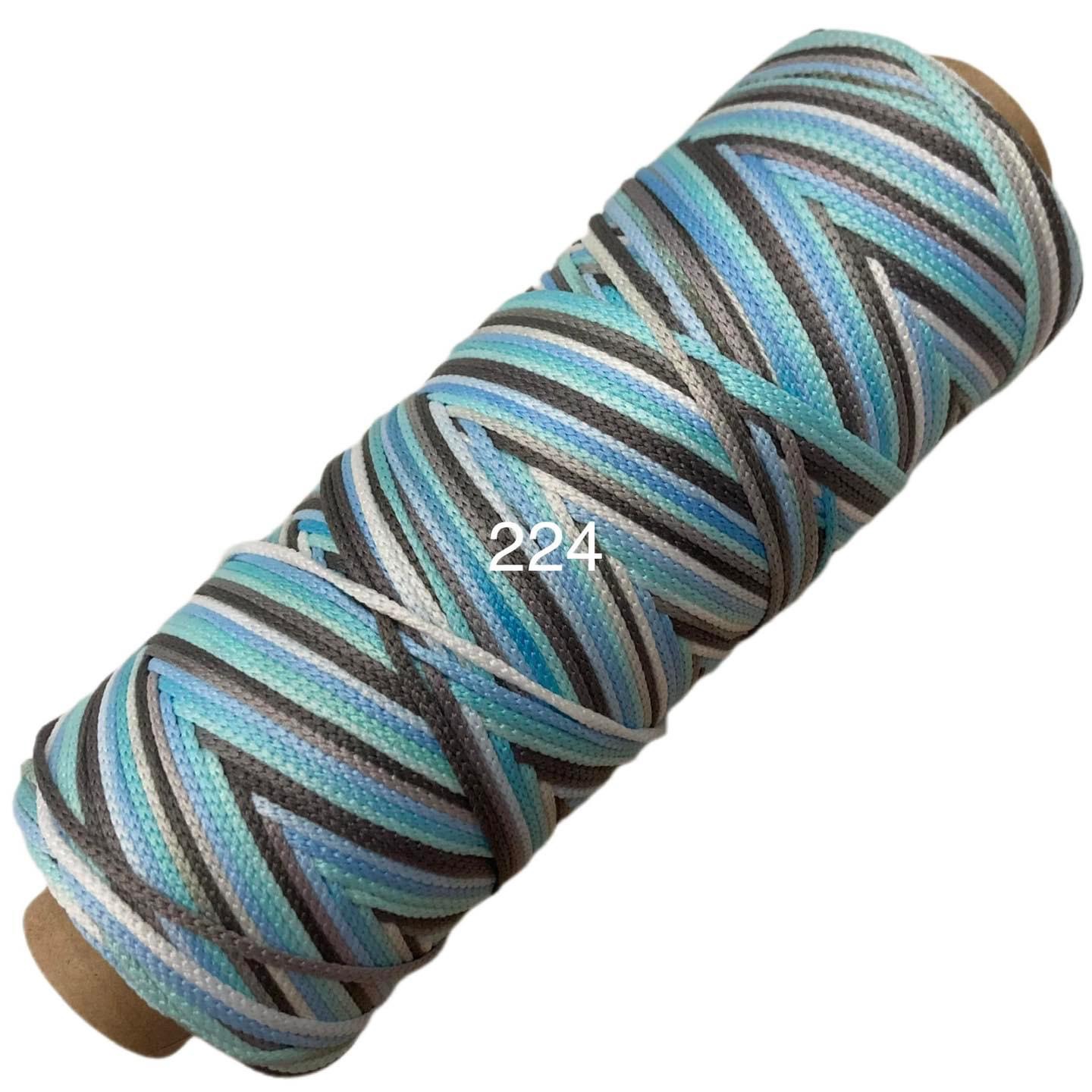 Sợi dệt loang ombre cuộn 125gram