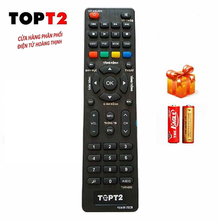 [Hcm]Genuine Dvbt2 Top T2 Terrestrial Remote Control