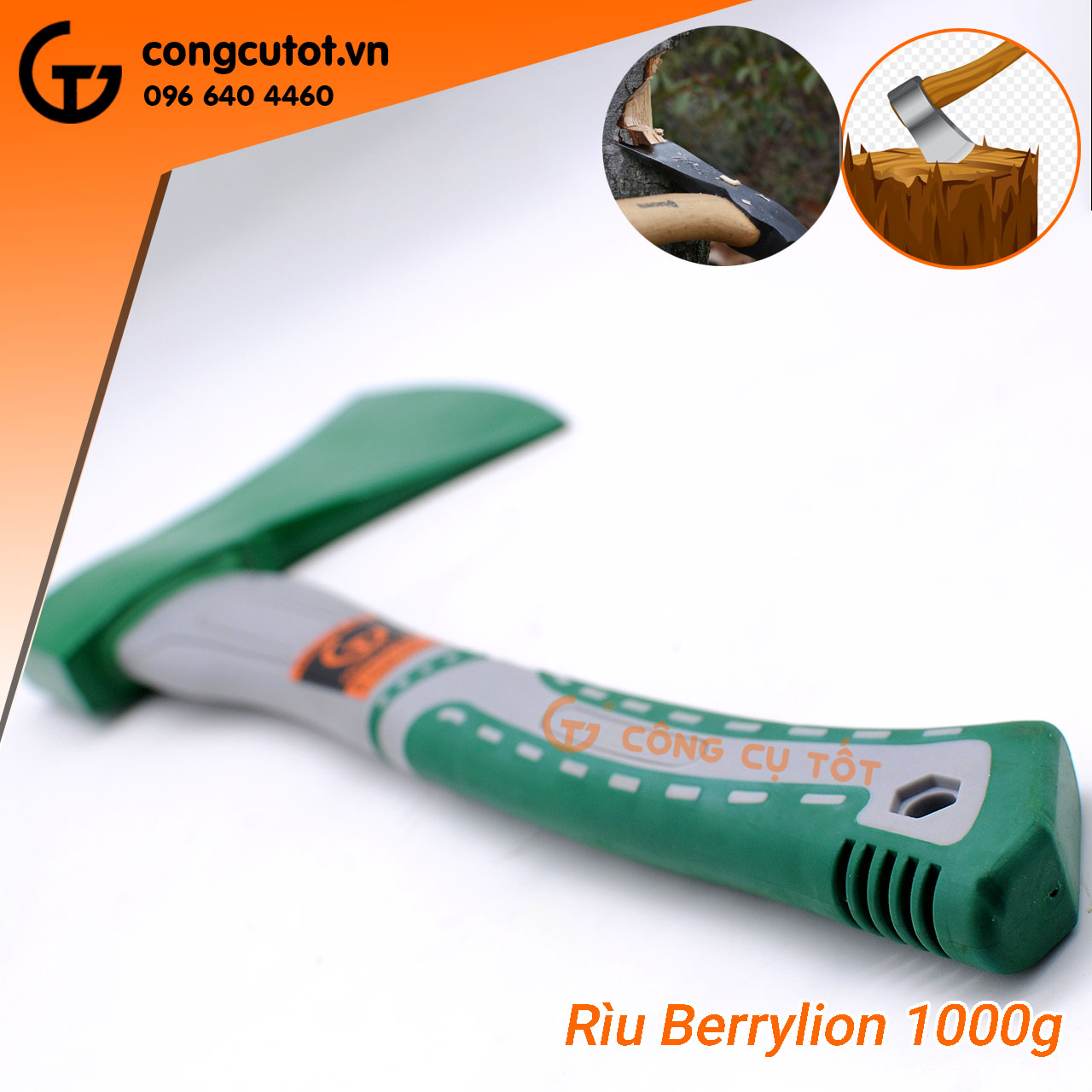 Búa rìu Berrylion 800g, 1000g