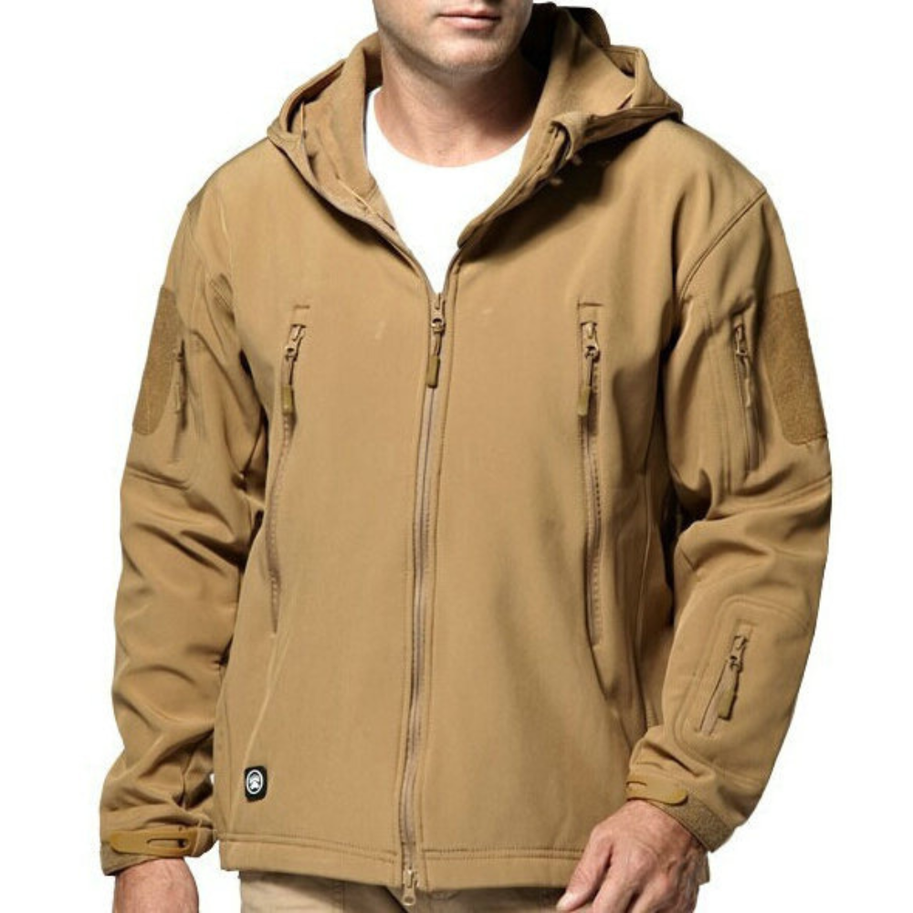Áo Khoác Chiến Thuật TAD, Áo Khoác Tactical Lót Nỉ Vải Trượt Nước