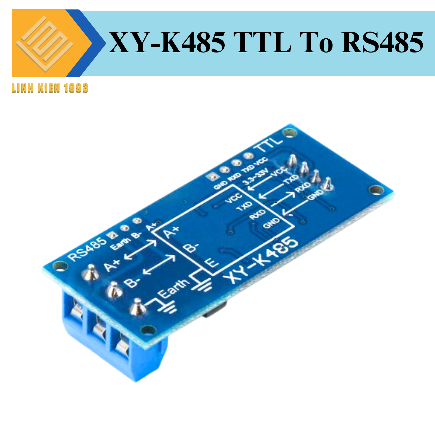 Module Chuyển Đổi TTL To RS485 XY-K485