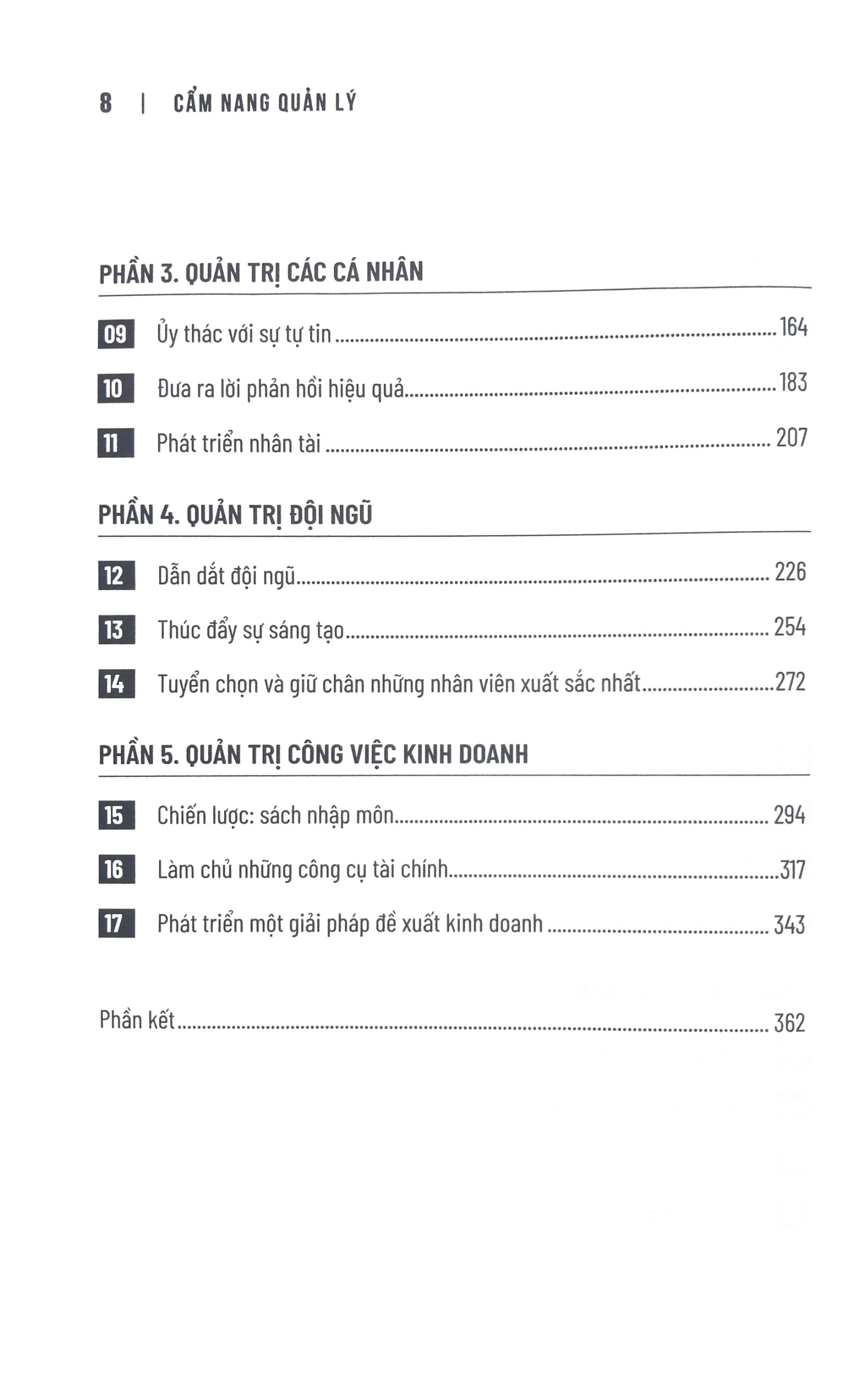 Sách - HBR - Cẩm Nang Quản Lý