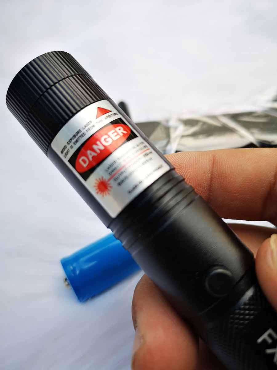 [HCM]Đèn Laze Công Trình 303 Tia Đỏ A1 Cao Cấp