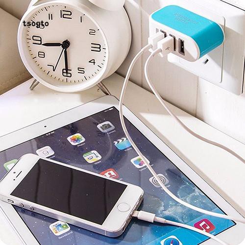Cốc sạc USB 3 cổng 3.1A, Cục Sạc 3 Cổng 5V