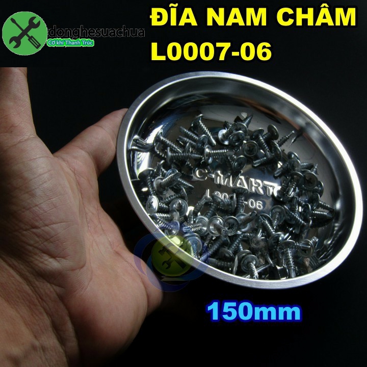 Đĩa nam châm c-mart l0007-06 150mm