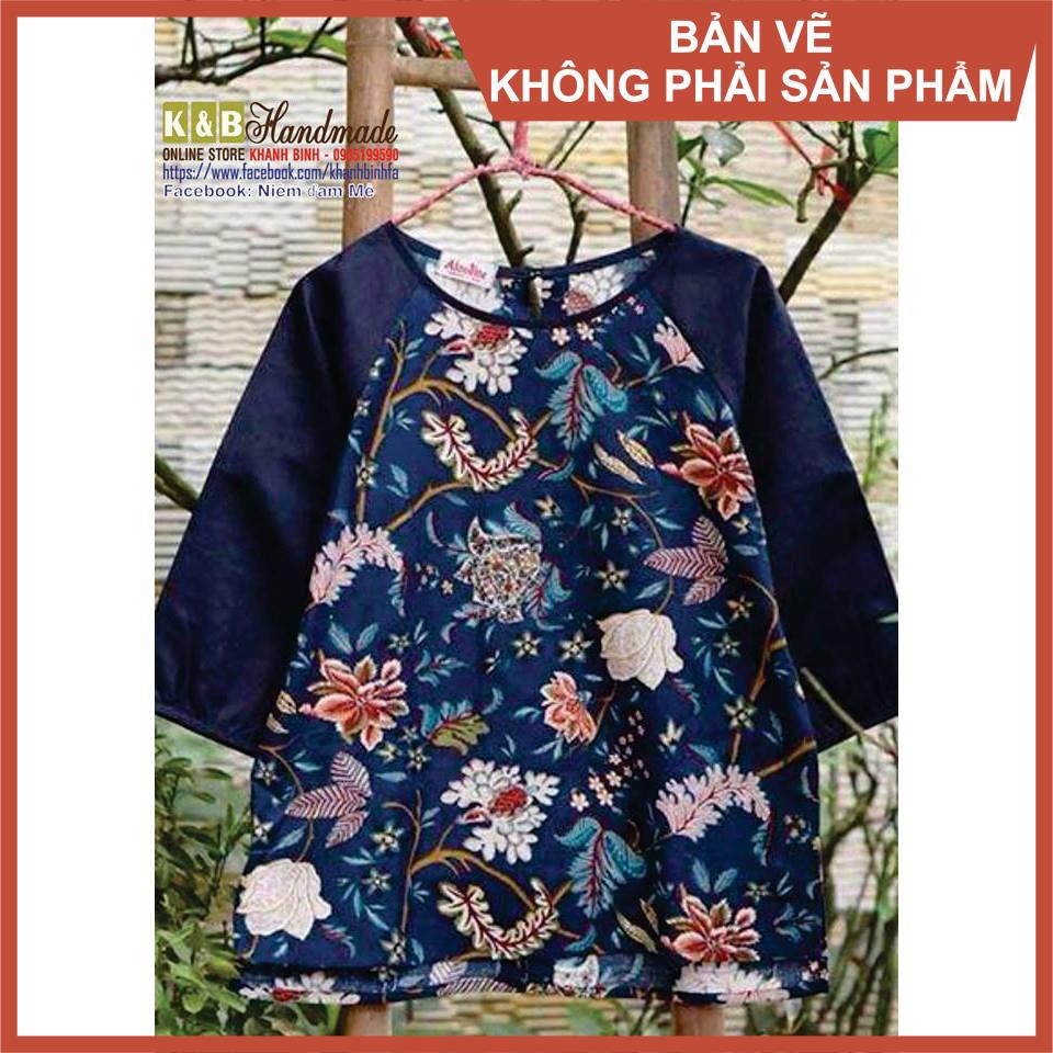 Rập giấy may áo mã 83