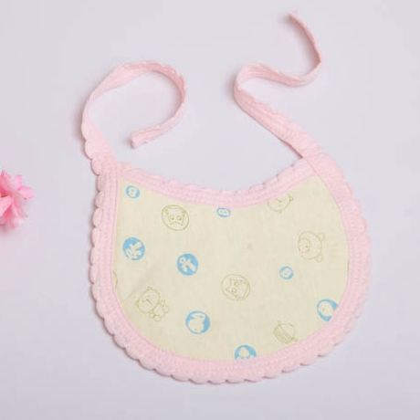 Yếm cotton ăn dặm cho bé