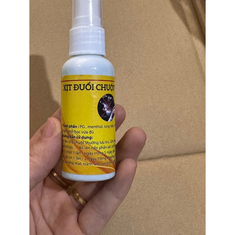 Xịt đuổi chuột vĩnh viễn 100ml - Xịt chuột
