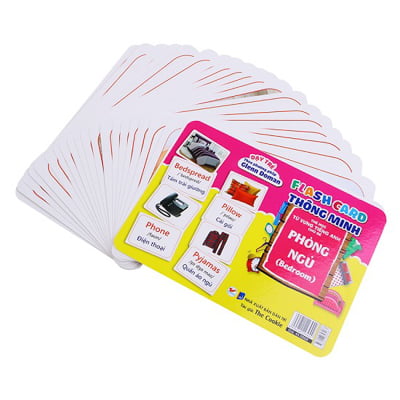 Fahasa - flash card thông minh - phòng ngủ