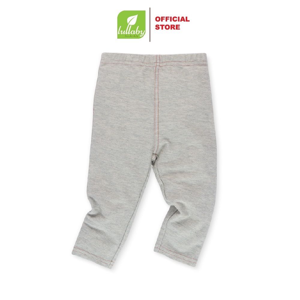 [CHÍNH HÃNG] Quần legging siêu co giãn màu trơn trẻ em Lullaby