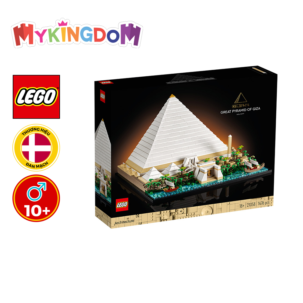 Đồ chơi lego kim tự tháp ai cập 21058