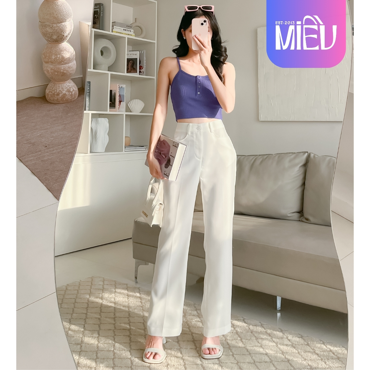 Quần dài công sở ống loe Yenna Miều Est.2013